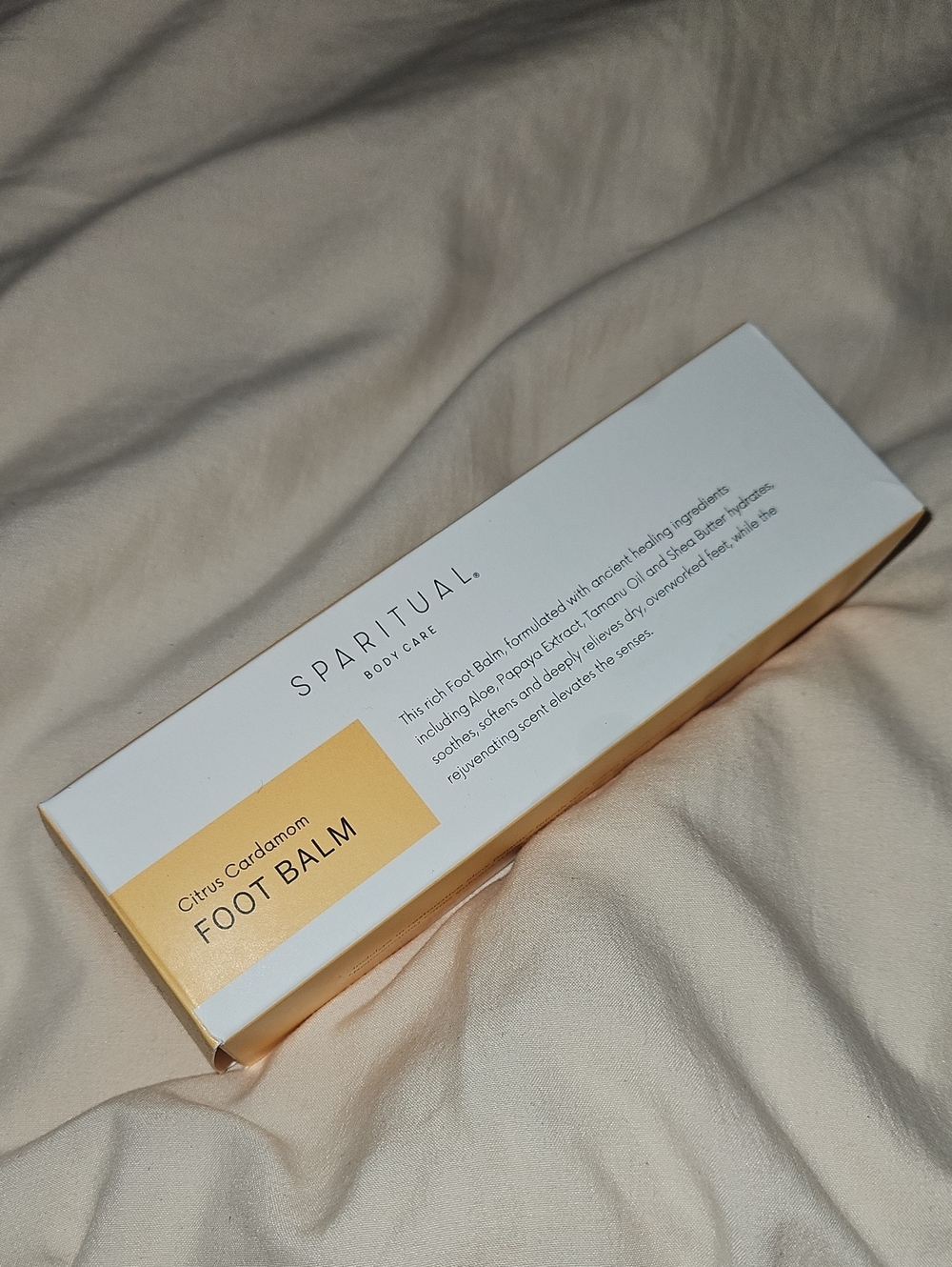 Spa Ritual Citrus Cardamom Foot Balm